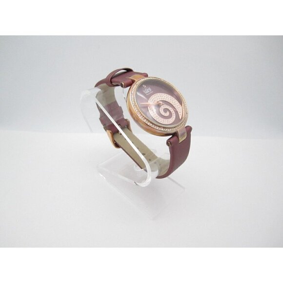 Women Burgi Diamond Dial Quartz WR Analog 40mm Dial Causal Round Watch (F667) - Picture 4 of 9